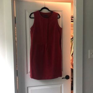 Talbots red dress size 14